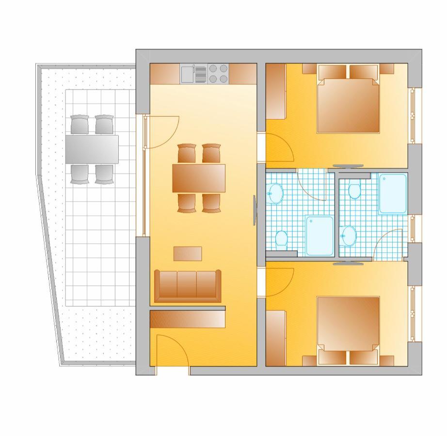 Appartement Hammerrain فلاخاو المظهر الخارجي الصورة